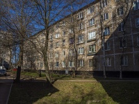 Nevsky district, Novoselov st, house 1. Apartment house