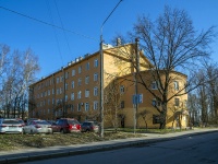 Nevsky district, Novoselov st, house 2. Apartment house