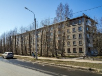 Nevsky district,  Olga Berggolz, house 29 к.1. Apartment house