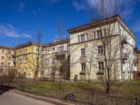 Nevsky district, Pinegin st, house 3. Apartment house