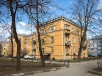 Nevsky district, Pinegin st, house 5. Apartment house