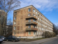 Nevsky district, Pinegin st, house 15. Apartment house