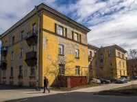 Nevsky district, Bolshoy Smolenskiy , 房屋 24. 公寓楼