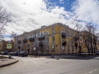 Nevsky district, Bolshoy Smolenskiy , 房屋 24. 公寓楼