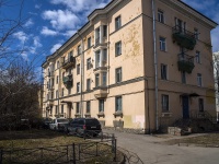 Nevsky district, Bolshoy Smolenskiy , 房屋 26. 公寓楼