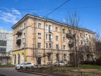Nevsky district, Bolshoy Smolenskiy , 房屋 26. 公寓楼