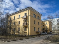 Nevsky district, Bolshoy Smolenskiy , house 28. Apartment house