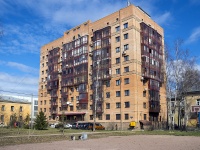Nevsky district,  Bolshoy Smolenskiy, house 30 к.2. Apartment house