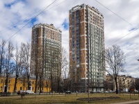 Nevsky district, st Sedov, house 24 к.3. Apartment house