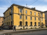 Nevsky district, Sedov st, house 25. Apartment house