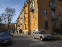 Nevsky district, Sedov st, house 27. Apartment house