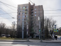 Nevsky district, Sedov st, house 51. Apartment house