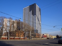 Nevsky district, Sedov st, house 64. Apartment house