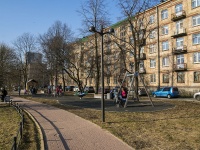 Nevsky district, Sedov st, house 67. Apartment house