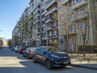Nevsky district, Voroshilov st, house 3 к.2. Apartment house