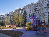 Nevsky district, Voroshilov st, house 7 к.2. Apartment house