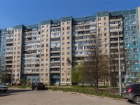 Nevsky district, Voroshilov st, house 9. Apartment house