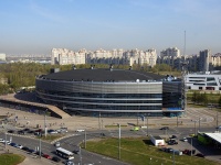 Nevsky district, 体育中心 Ледовый дворец, Pyatiletok avenue, 房屋 1