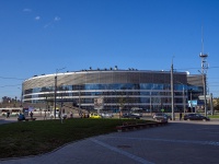 Nevsky district, 体育中心 Ледовый дворец, Pyatiletok avenue, 房屋 1