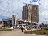 Nevsky district, Pyatiletok avenue, house 2. Apartment house