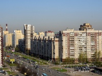Nevsky district, Pyatiletok avenue, house 3. Apartment house
