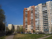 Nevsky district, Pyatiletok avenue, house 8 к.3. Apartment house