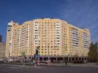 Nevsky district, avenue Pyatiletok, house 13 к.1. Apartment house