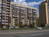 Nevsky district, avenue Pyatiletok, house 15 к.1. Apartment house