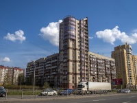 Nevsky district, avenue Pyatiletok, house 15 к.8. Apartment house