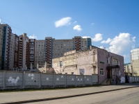 Nevsky district, avenue Pyatiletok, house 16 к.1. building under construction