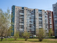 Nevsky district, avenue Pyatiletok, house 16 к.2. Apartment house