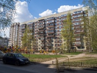 Nevsky district, avenue Pyatiletok, house 17 к.1. Apartment house