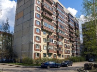 Nevsky district, avenue Pyatiletok, house 17 к.2. Apartment house