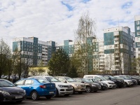 Nevsky district, Iskrovskiy , house 4 к.1. Apartment house
