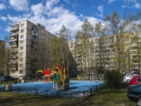 Nevsky district, Iskrovskiy , house 1/13. Apartment house