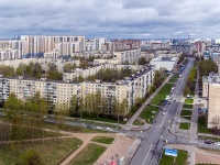 Nevsky district, Iskrovskiy , house 9. Apartment house
