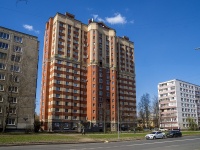 Nevsky district,  Iskrovskiy, house 23 к.1. Apartment house