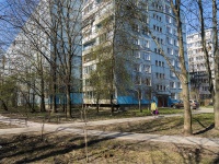 Nevsky district, Iskrovskiy , house 28. Apartment house
