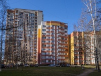 Невский район, Искровский проспект, дом 40. многоквартирный дом