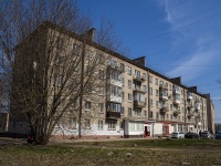 Nevsky district, 1st Rabfakovskiy , house 4. Apartment house