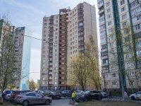 Nevsky district, Klochkov alley, house 6 к.1. Apartment house