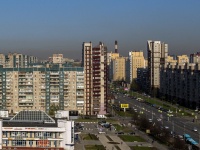 Nevsky district, Klochkov alley, 房屋 10 к.2. 公寓楼