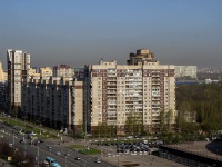 Nevsky district, Klochkov alley, house 12. Apartment house