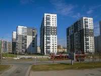 Nevsky district, Kollontay , 房屋 2. 公寓楼