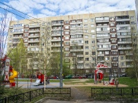 Nevsky district,  Kollontay, house 14 к.4. Apartment house