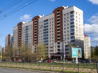 Nevsky district,  Kollontay, house 15 к.1. Apartment house