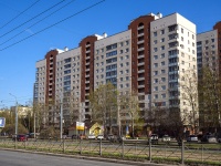 Nevsky district,  Kollontay, house 17 к.2. Apartment house