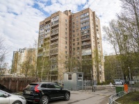 Nevsky district,  Kollontay, house 19 к.1. Apartment house