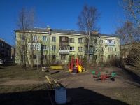 Nevsky district, Krupskoy st, house 16 к.3. Apartment house