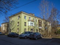 Nevsky district, Krupskoy st, house 16 к.3. Apartment house